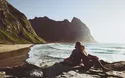 Kvalvika Beach auf der Insel Moskenesøya  - © Natalia Kurzova