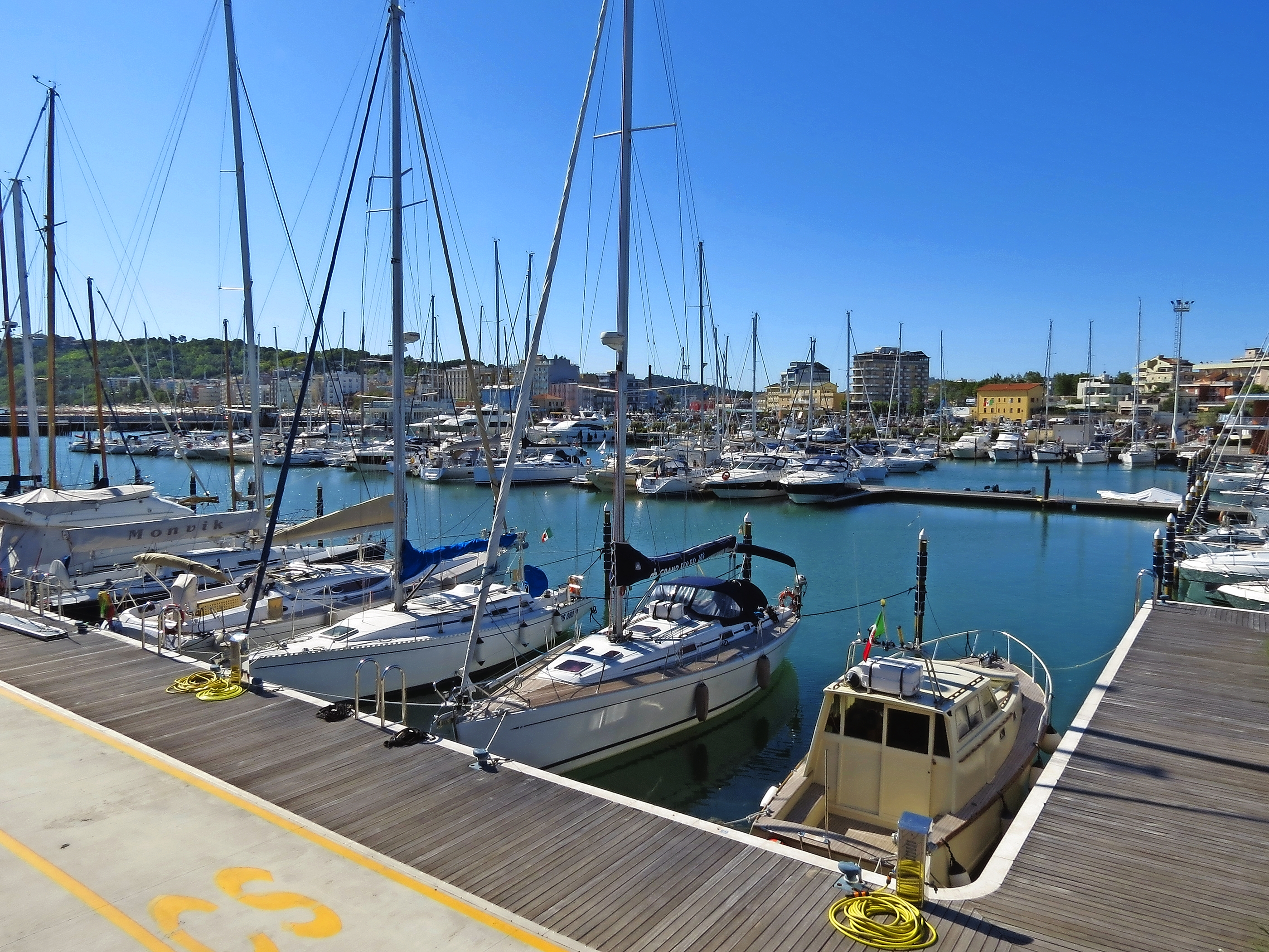 Hafen von Cattolica in der Emilia-Romagna, Italien  - © Lsantilli - Fotolia